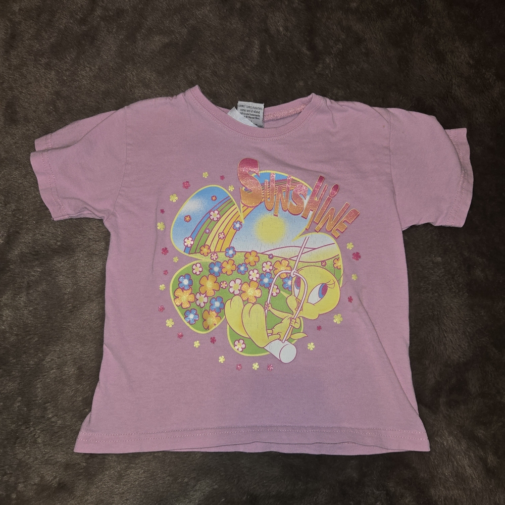 Warner Bros. Pink Tweety 'Sunshine' Graphic Tee